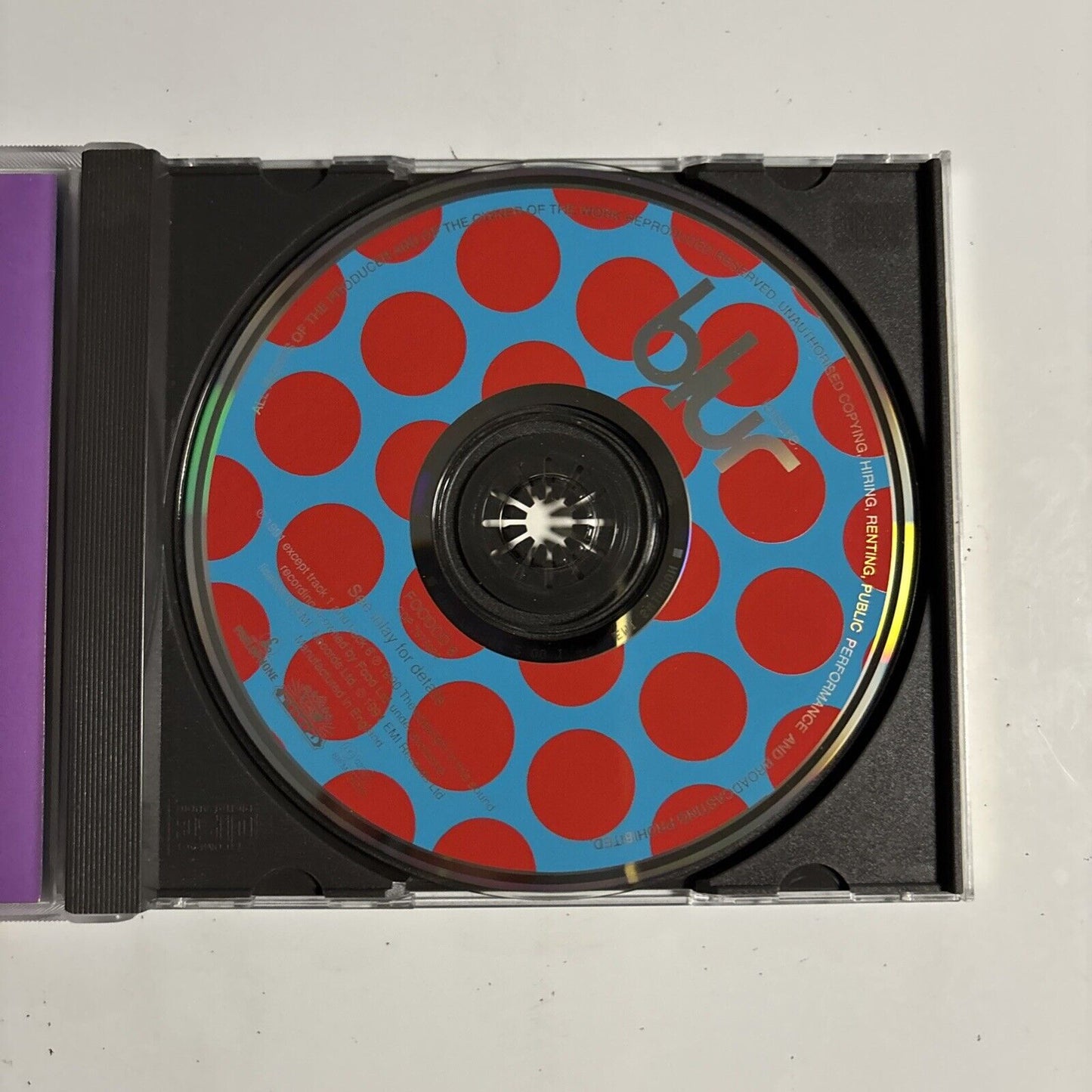 Blur – Leisure (CD, 1991) FOODCD 6