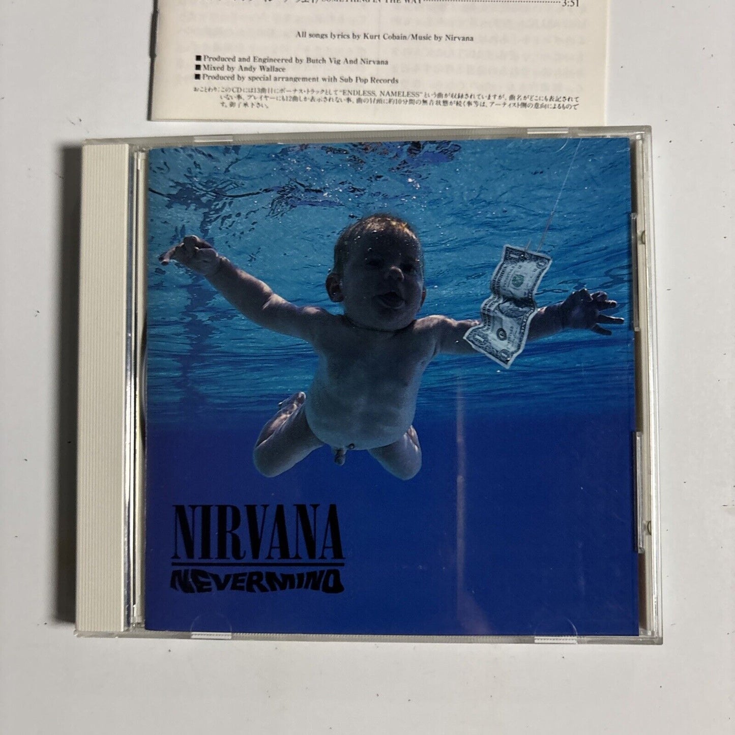 Nirvana – Nevermind (1991, First Release, CD) mvcg-67 Japan