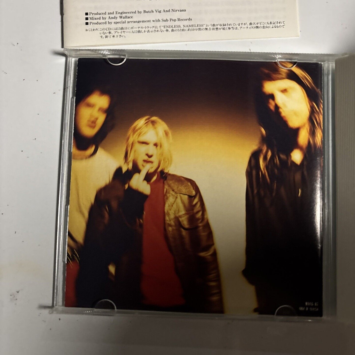 Nirvana – Nevermind (1991, First Release, CD) mvcg-67 Japan