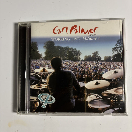 Carl Palmer Band – Working Live - Volume 2 (CD, 2004) vicp-62952 Japan
