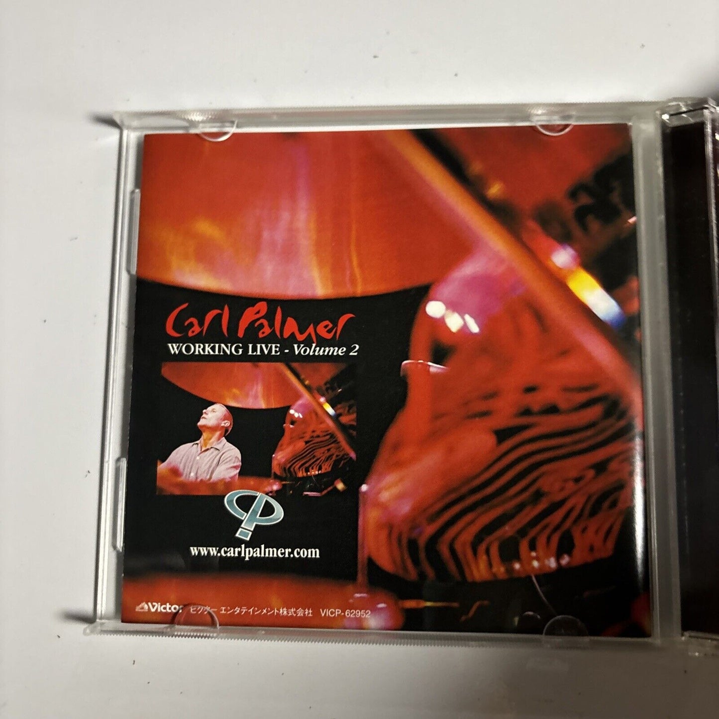 Carl Palmer Band – Working Live - Volume 2 (CD, 2004) vicp-62952 Japan