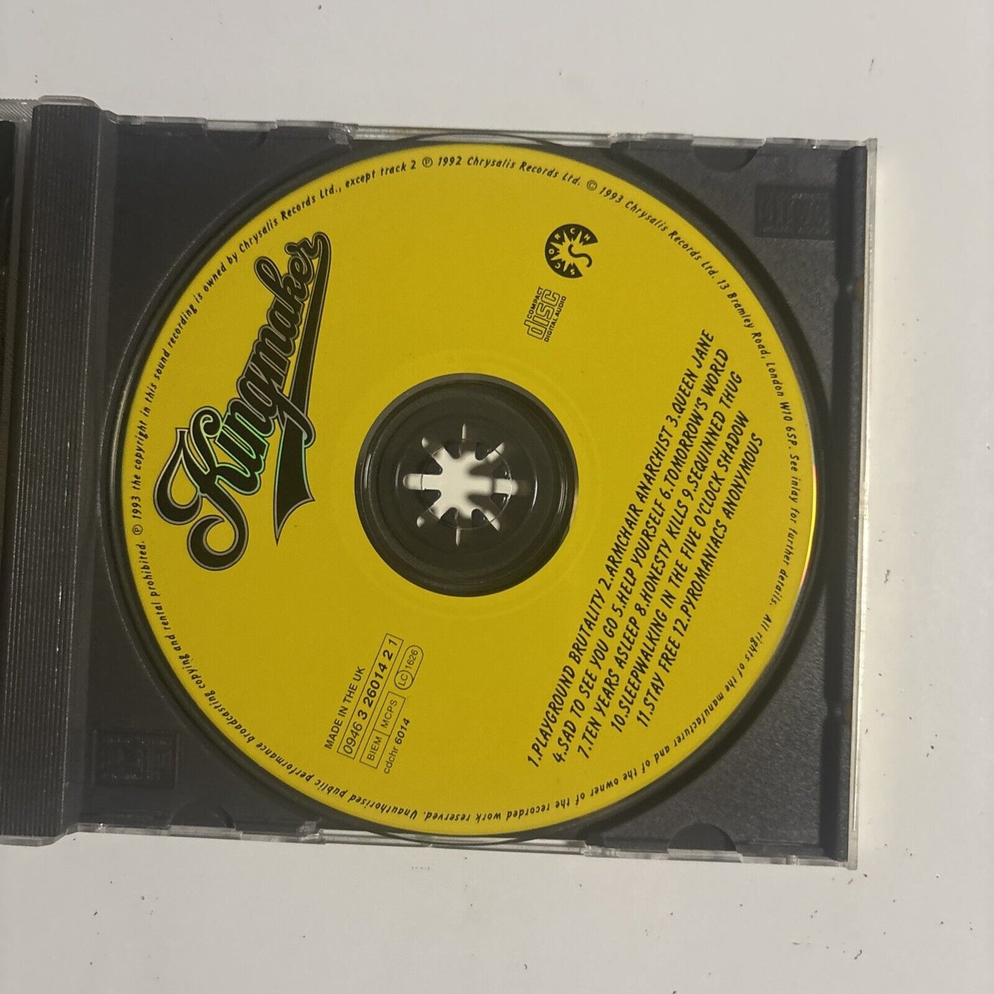 Kingmaker – Sleepwalking (CD, 1993)