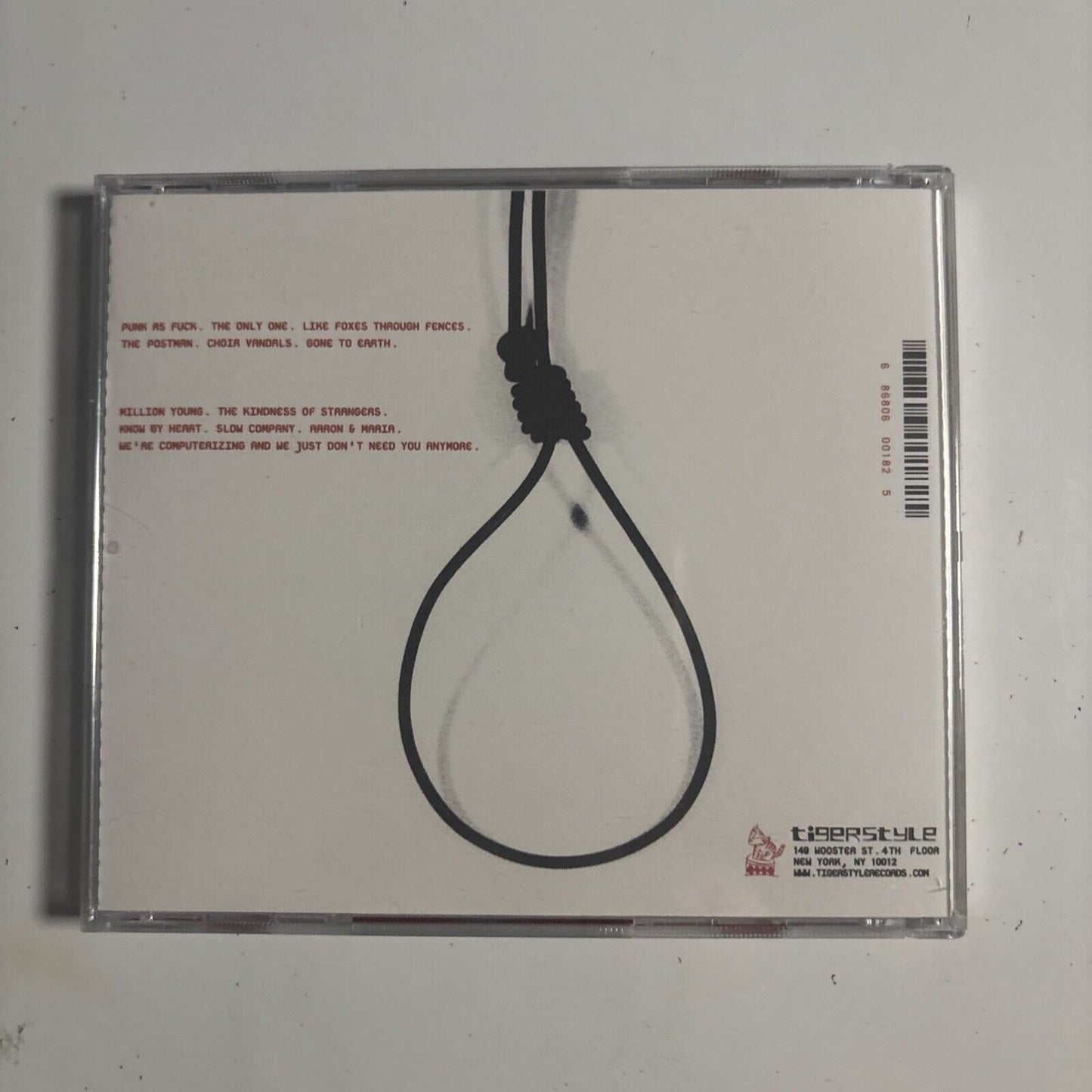 The American Analog Set – Know By Heart (CD, 2001) TS-018