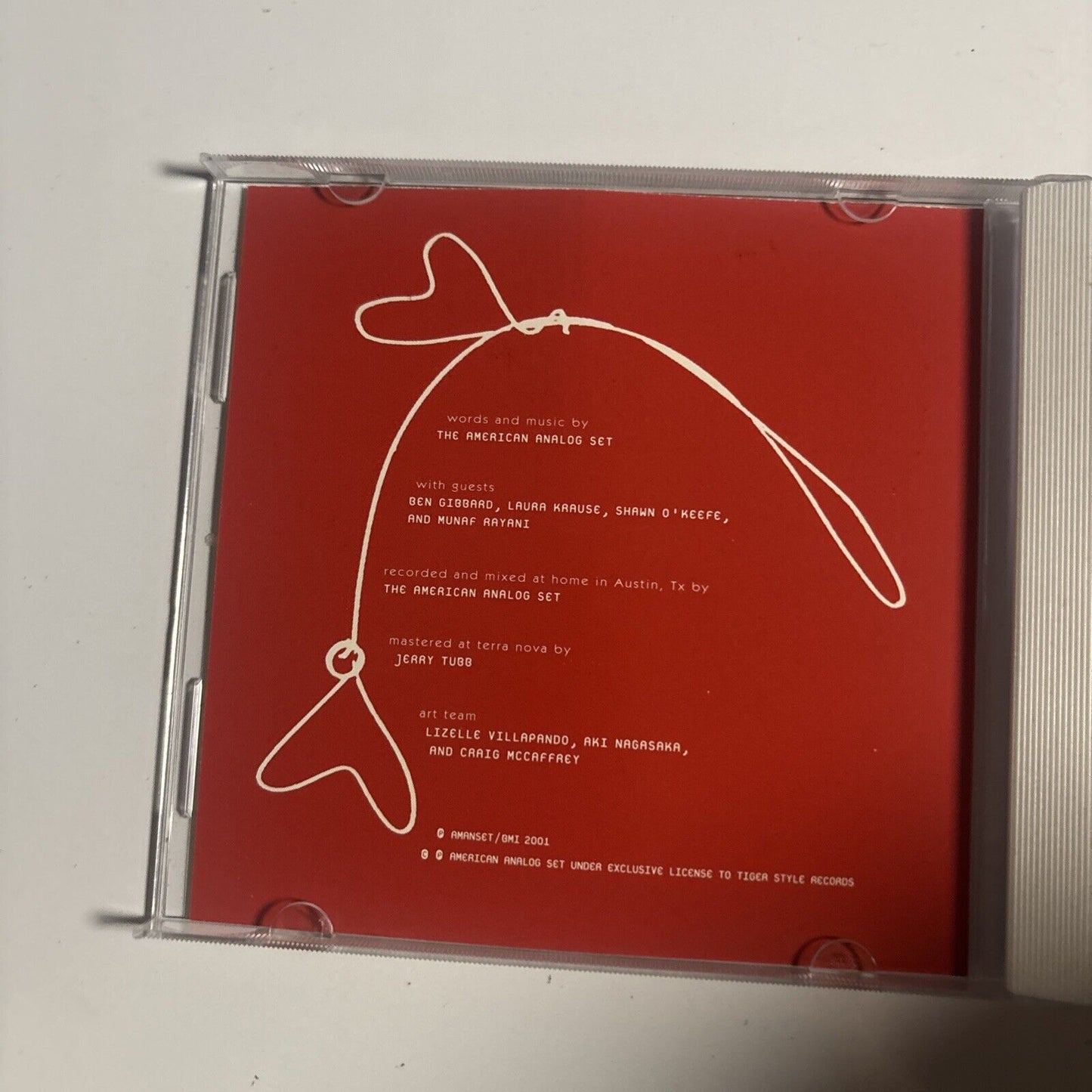 The American Analog Set – Know By Heart (CD, 2001) TS-018