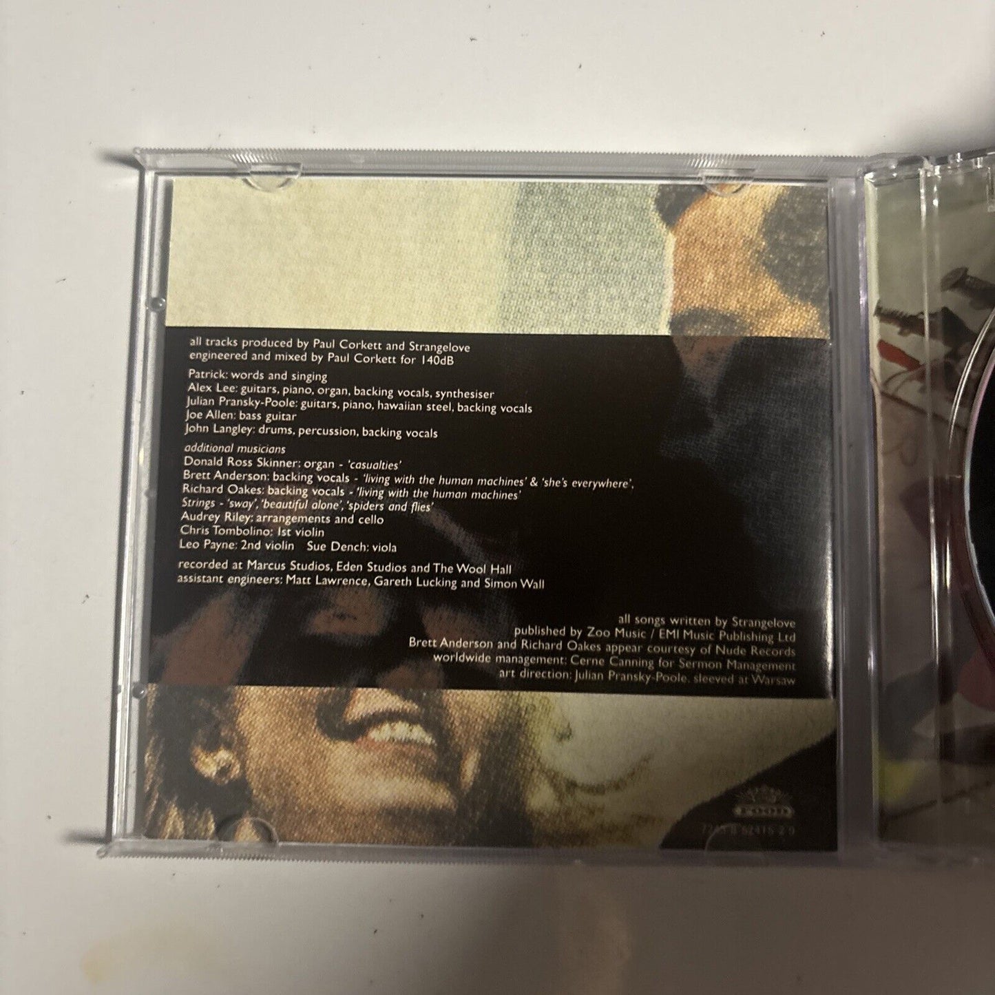 Strangelove – Love And Other Demons (CD, 1996) FOOD CD 15