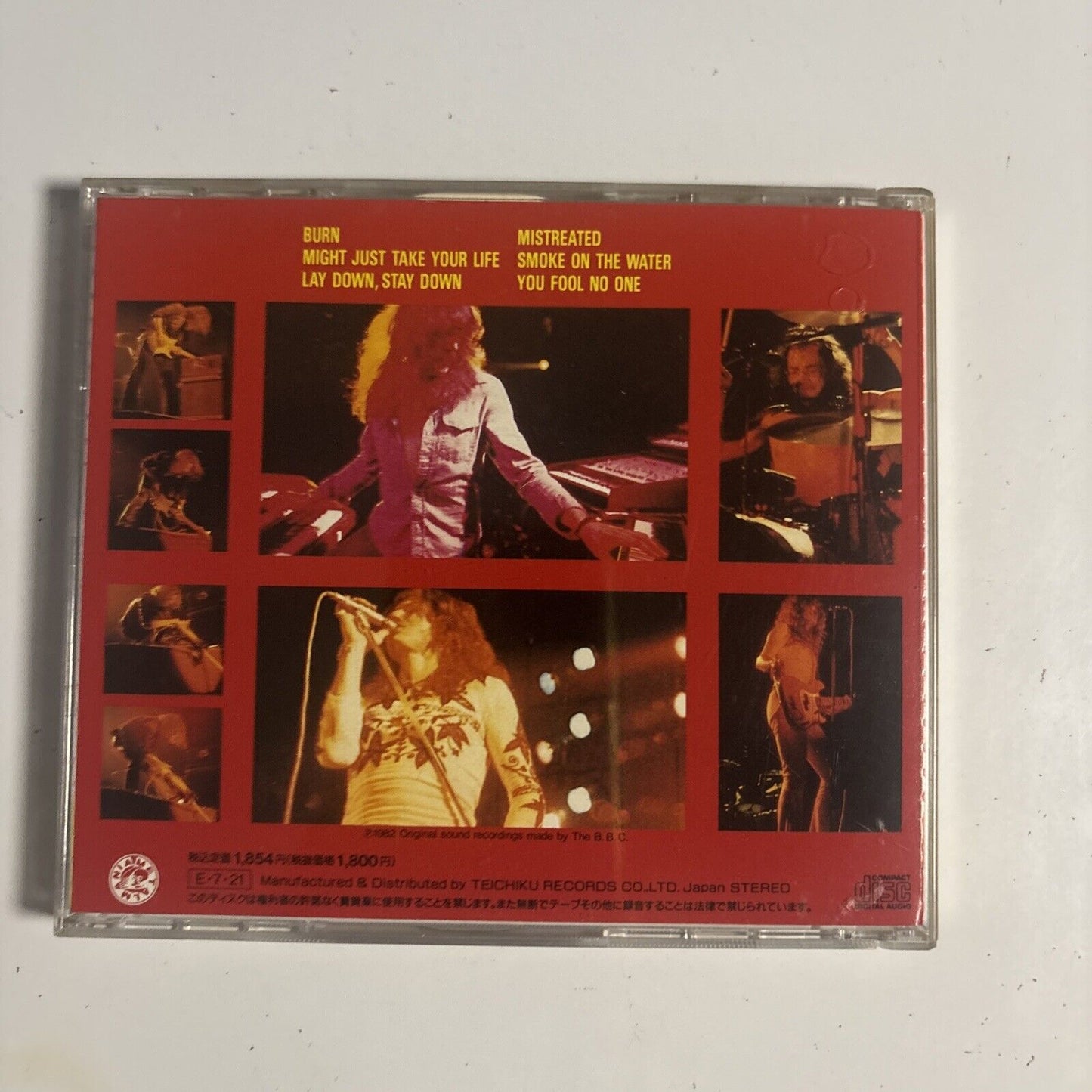 Deep Purple – Live In London (CD, 1989) 18dn-32 Japan