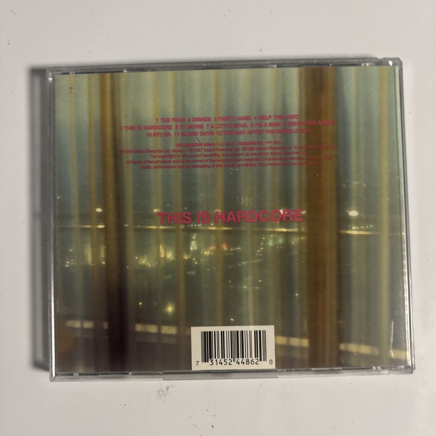 Pulp – This Is Hardcore (CD, 1998) CID 8066