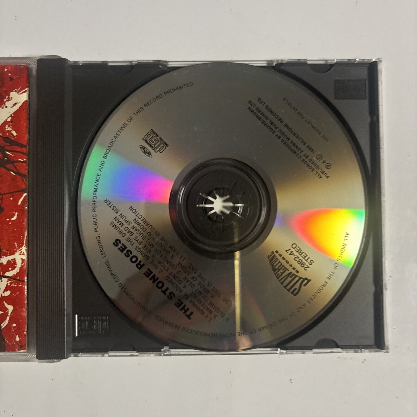 The Stone Roses – The Stone Roses (CD, 1989) 29b2-47 Japan