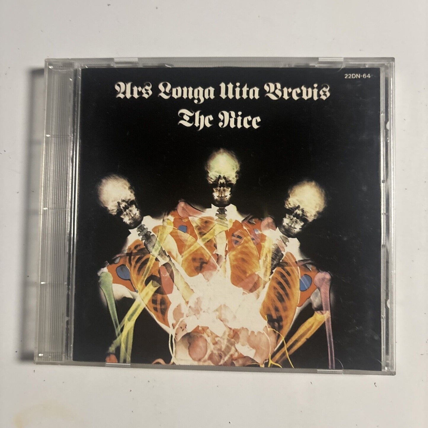 The Nice – Ars Longa Vita Brevis (CD, 1989) 22DN-64 Japan Missing Back Cover