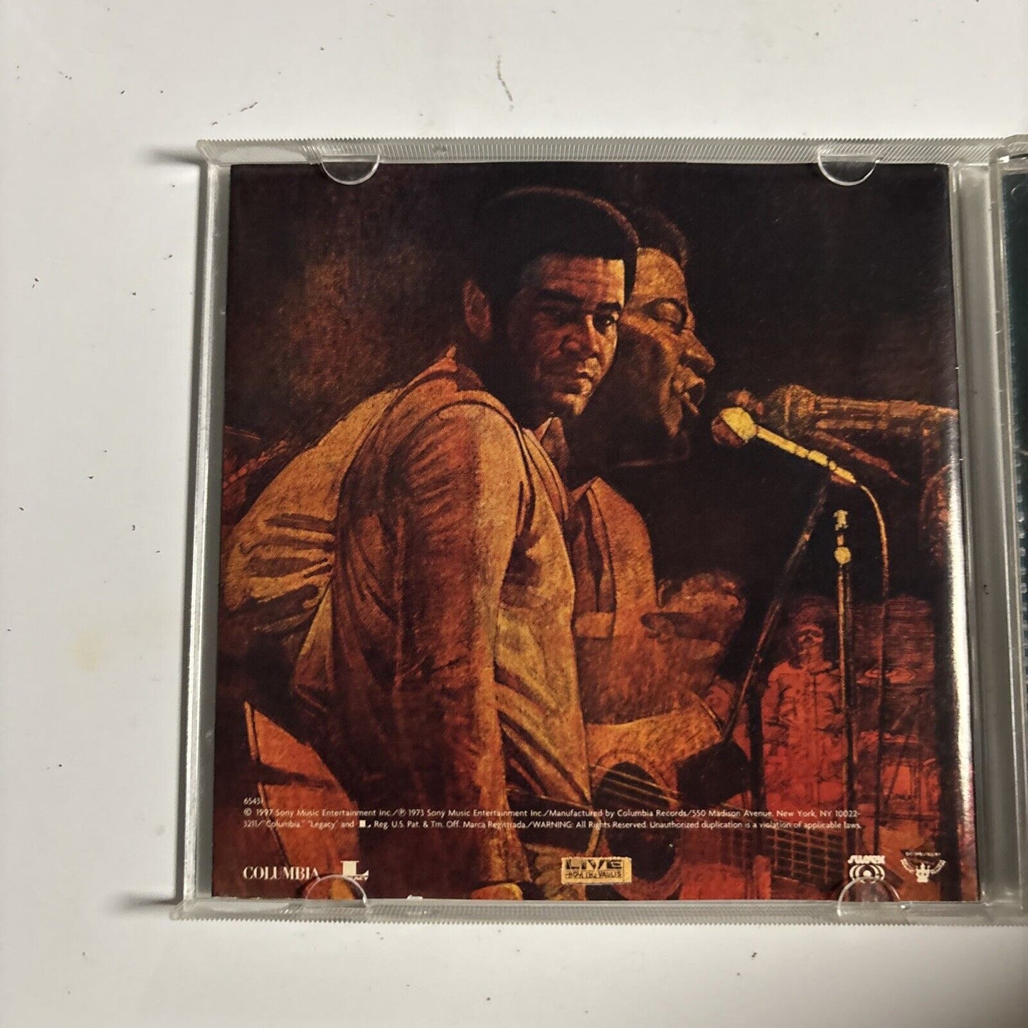 Bill Withers – Bill Withers Live At Carnegie Hall (CD, 1997) CK 65431