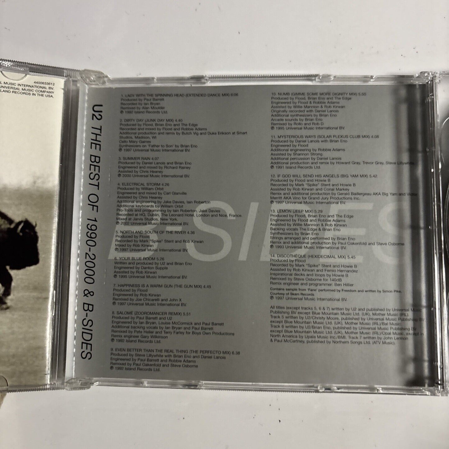 U2 – The Best Of 1990-2000 & B-Sides (CD, 2002)