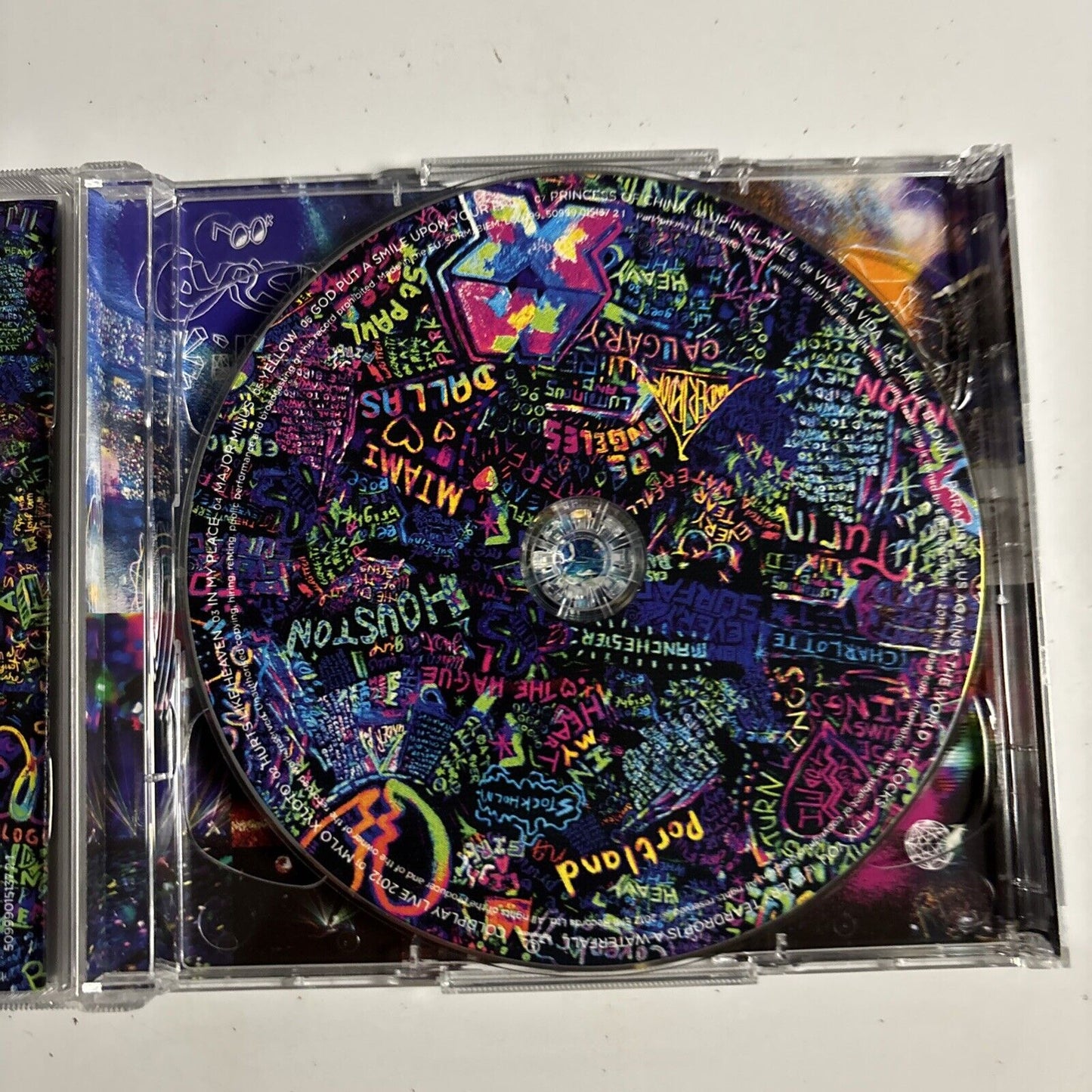 Coldplay – Live 2012 (2012, CD + DVD)   DVD
