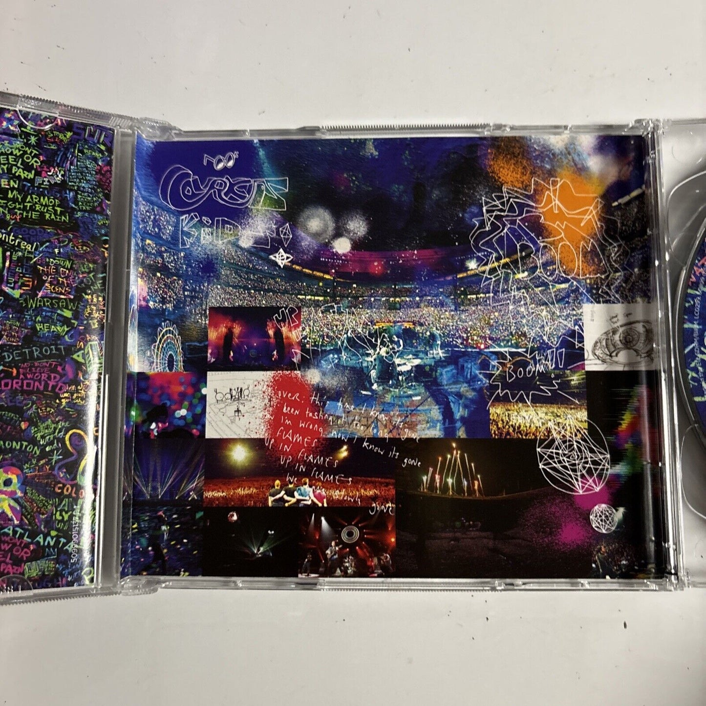 Coldplay – Live 2012 (2012, CD + DVD)   DVD