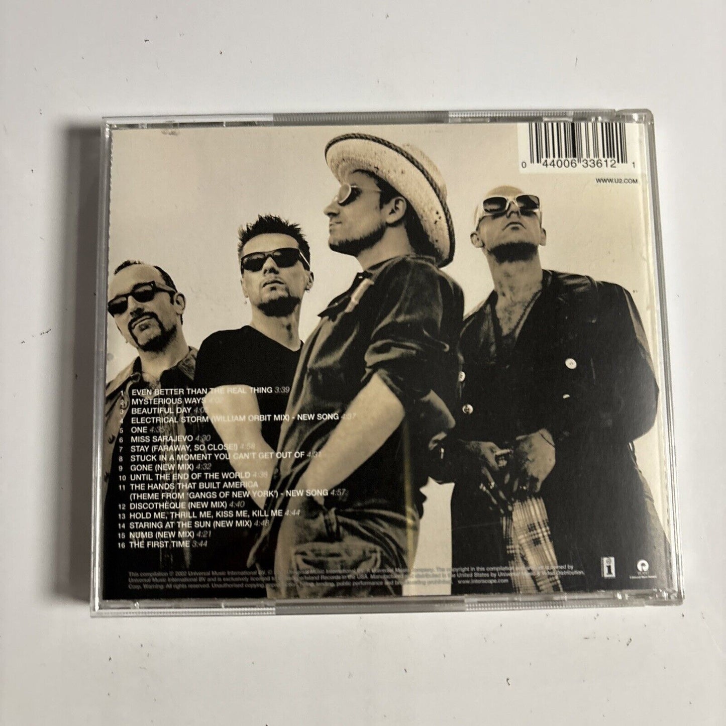 U2 – The Best Of 1990-2000 (CD, 2004)