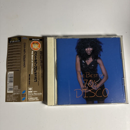 The Best Of 70's Disco (CD, 1997) srcs-8336 Japan obi