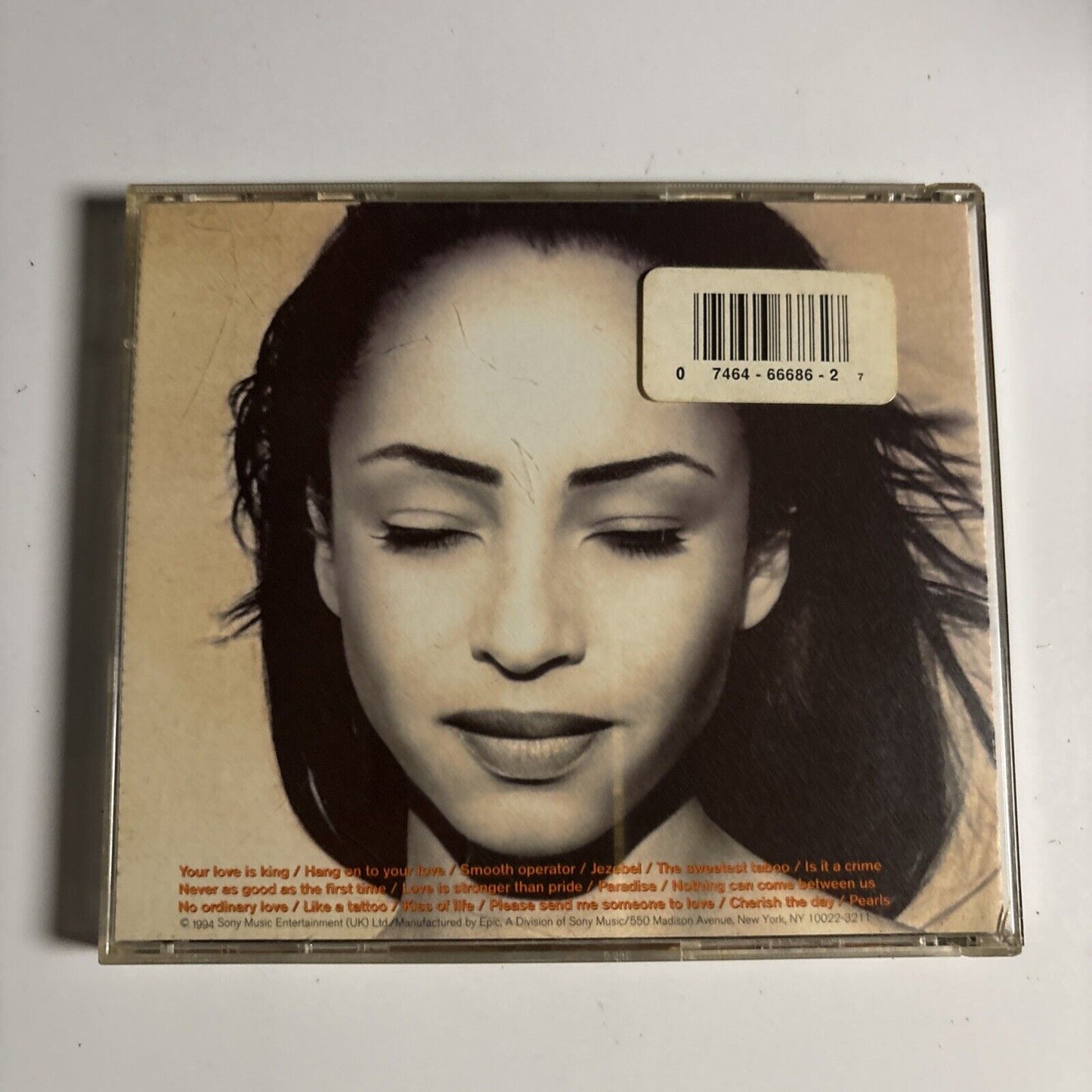 Sade – The Best Of Sade (CD, 1994) EK 66686
