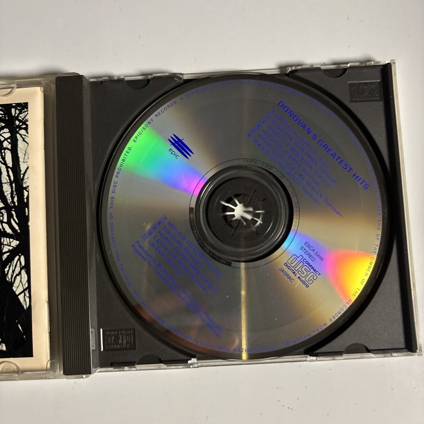 Donovan – Donovan's Greatest Hits (CD, 1991) esca-5446 Japan