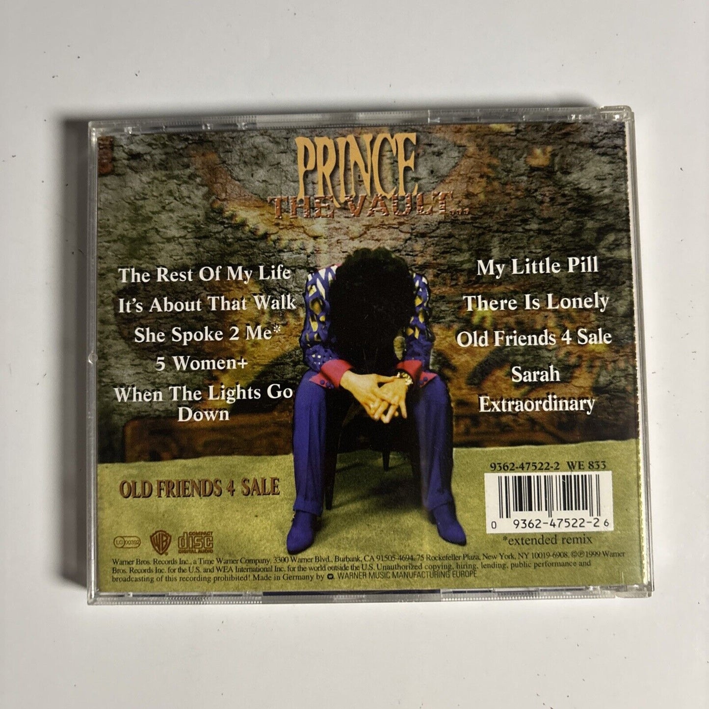 Prince – The Vault ... Old Friends 4 Sale (CD, 1999)