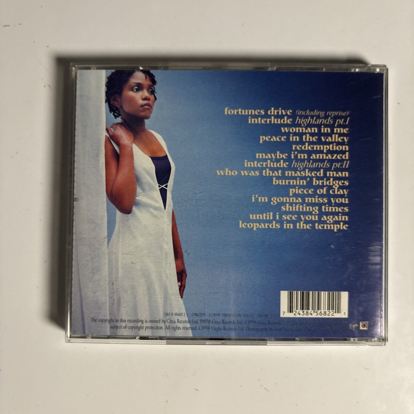 Carleen Anderson – Blessed Burden (CD, 1998) CIRCD35