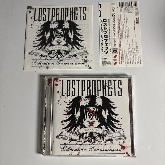 Lostprophets – Liberation Transmission (CD, 2006) eicp-635 Japan obi