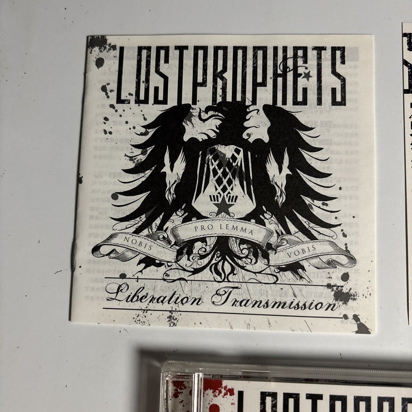 Lostprophets – Liberation Transmission (CD, 2006) eicp-635 Japan obi