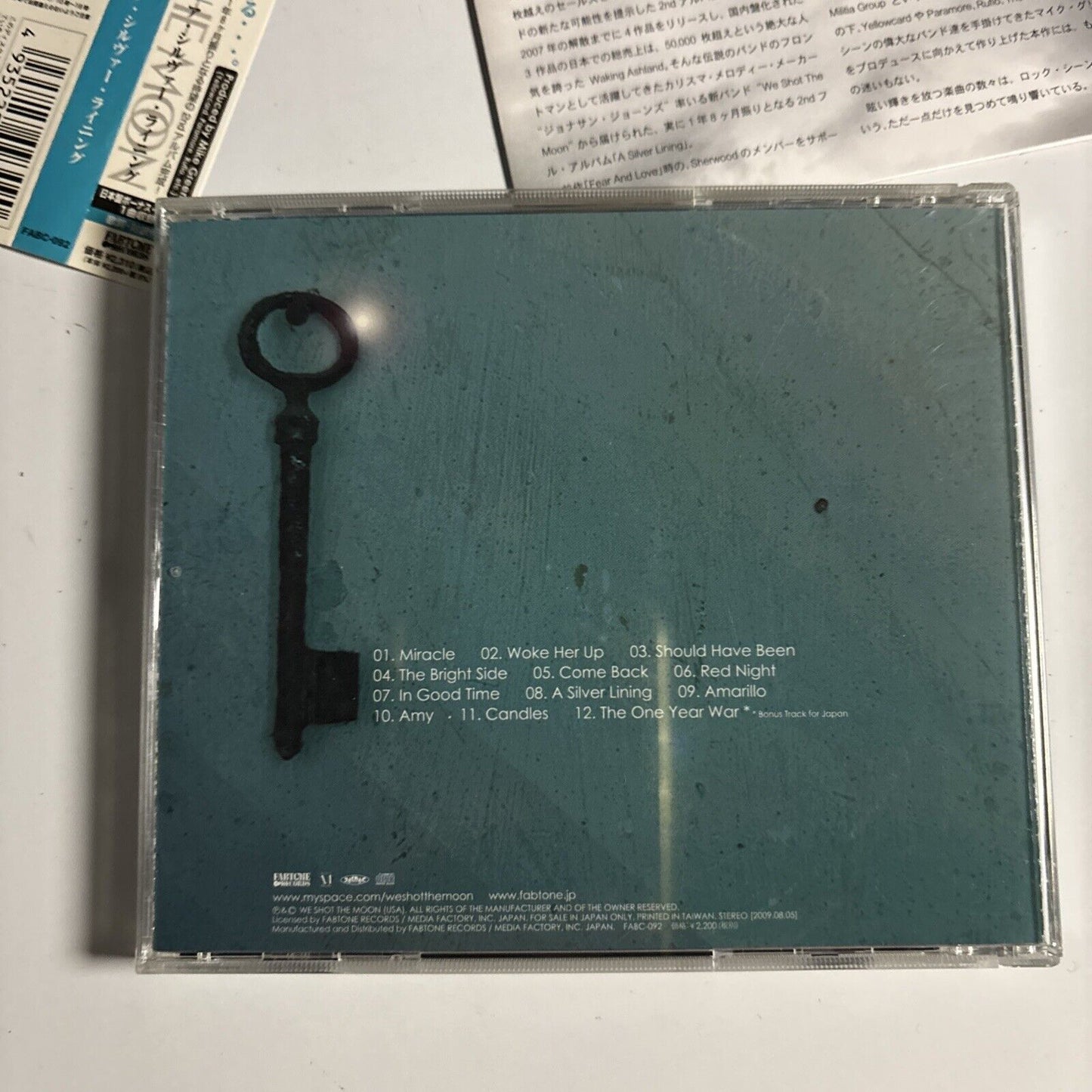 We Shot The Moon – A Silver Lining (CD, 2009) fabc-092 obi, Japan Bonus Track