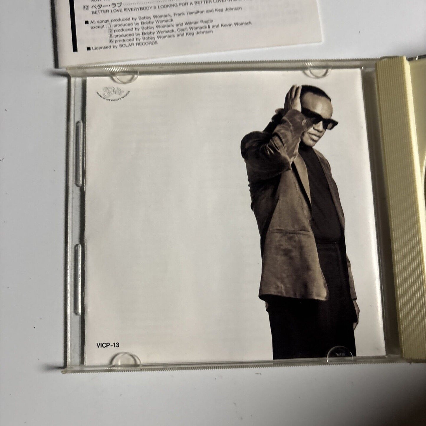 Bobby Womack – Save The Children (CD, 1990) vicp-13 Japan