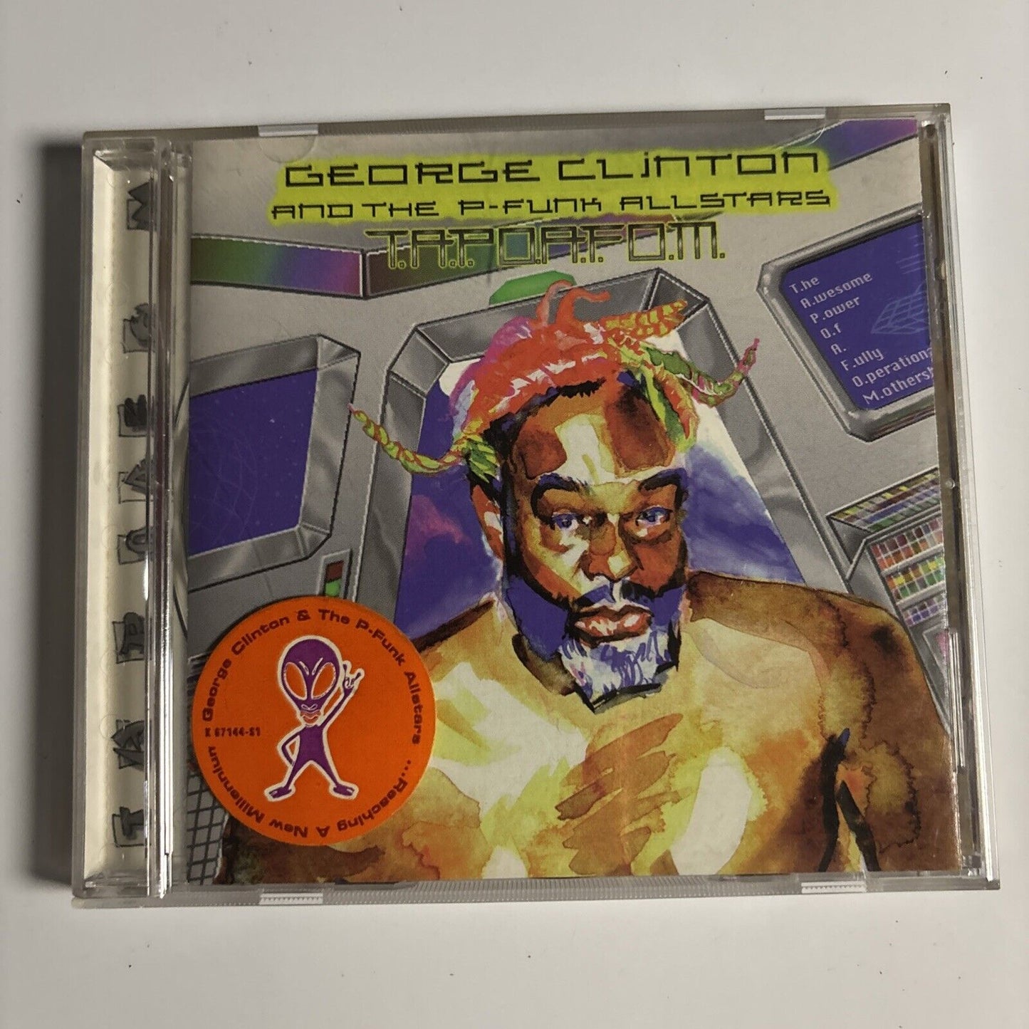 George Clinton & The P-Funk Allstars – T.A.P.O.A.F.O.M. (CD, 1996) BK 67144