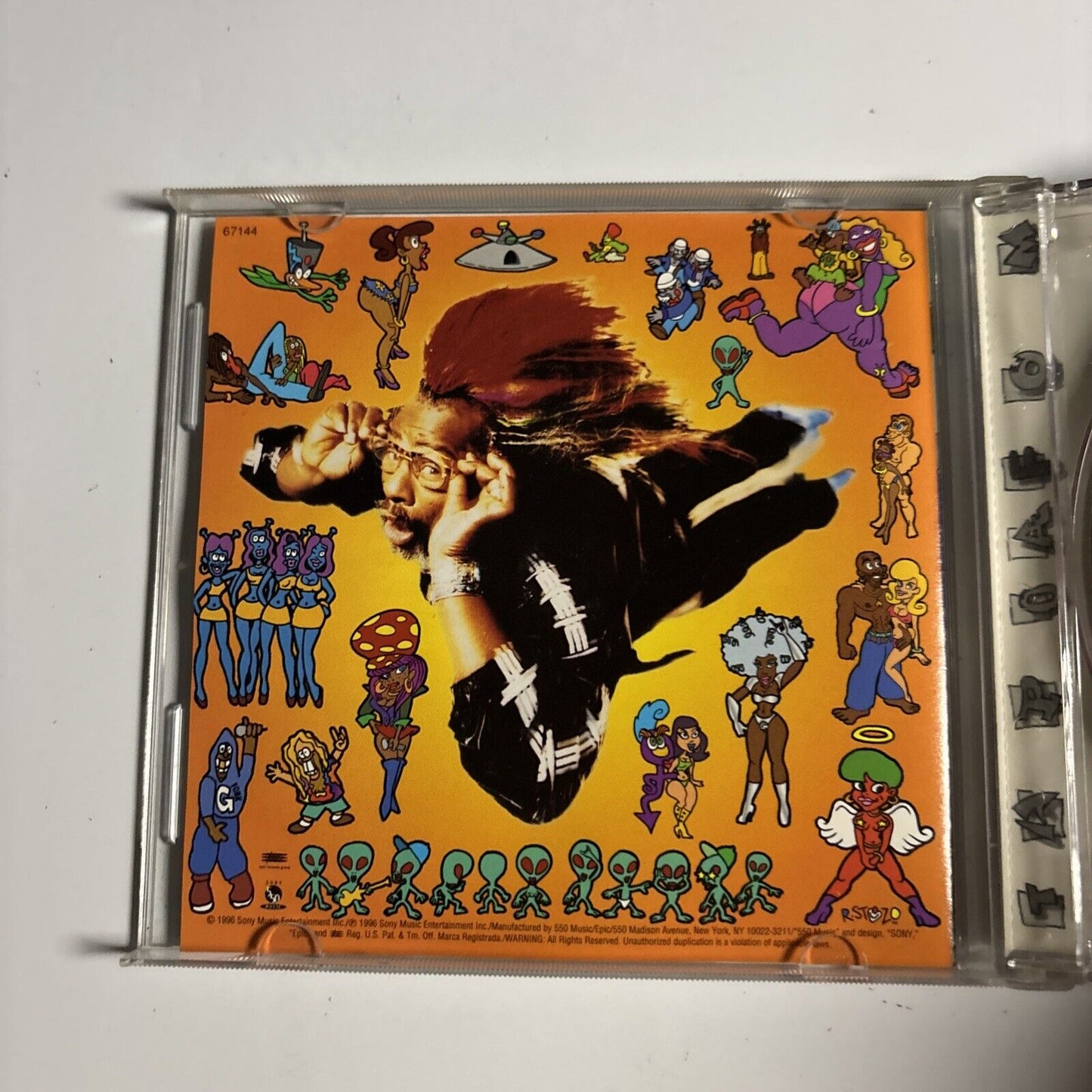 George Clinton & The P-Funk Allstars – T.A.P.O.A.F.O.M. (CD, 1996) BK 67144