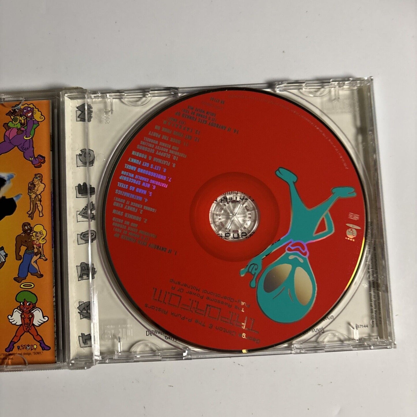 George Clinton & The P-Funk Allstars – T.A.P.O.A.F.O.M. (CD, 1996) BK 67144