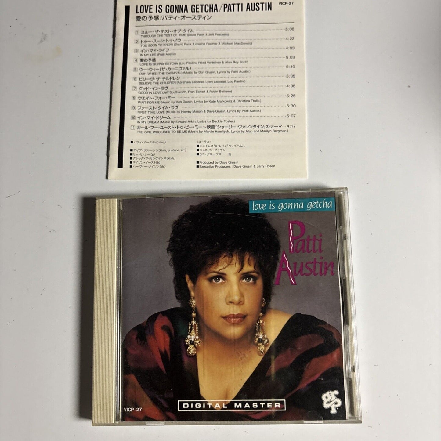 Patti Austin – Love Is Gonna Getcha (CD, 1990) vicp-27 Japan