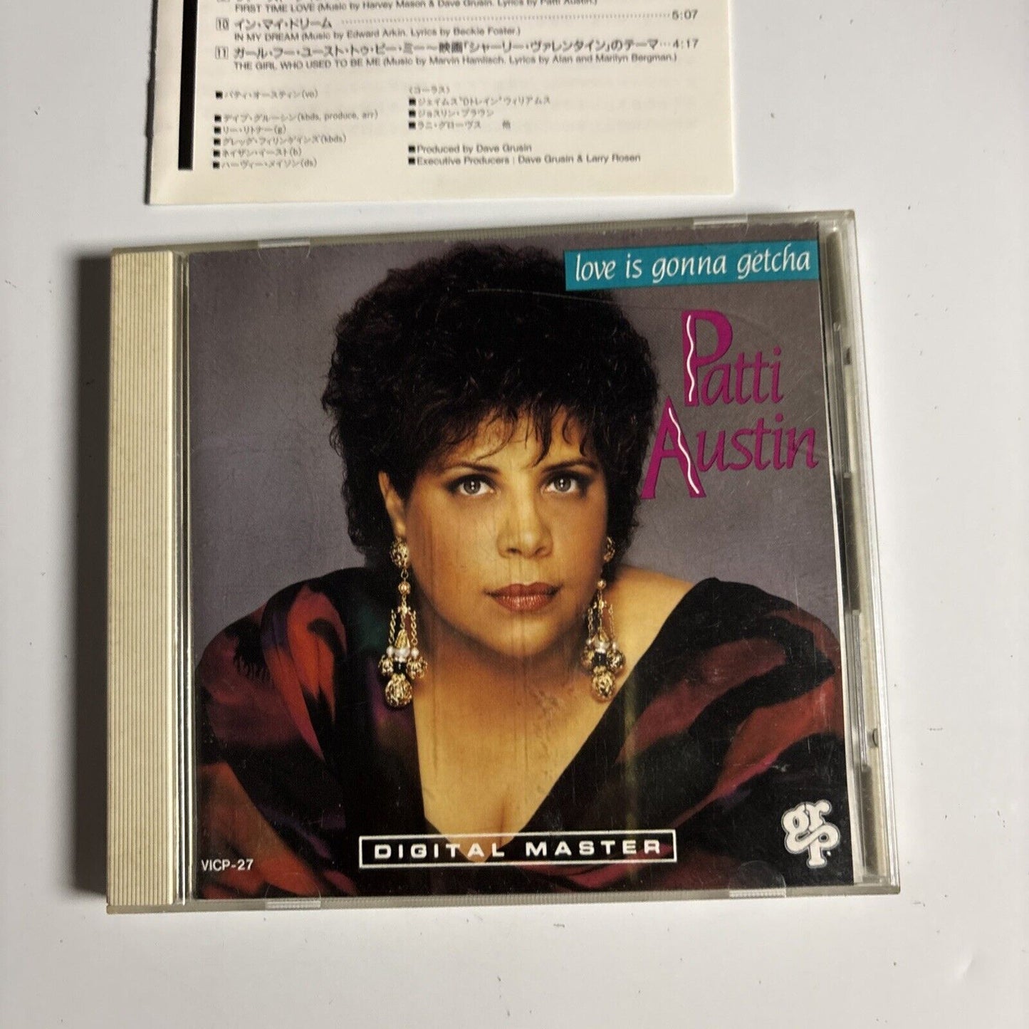 Patti Austin – Love Is Gonna Getcha (CD, 1990) vicp-27 Japan