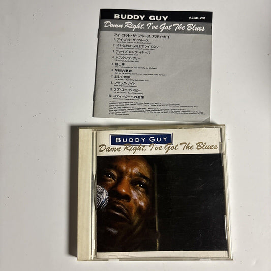 Buddy Guy – Damn Right, I've Got The Blues (CD, 1991) alcb-231 Japan