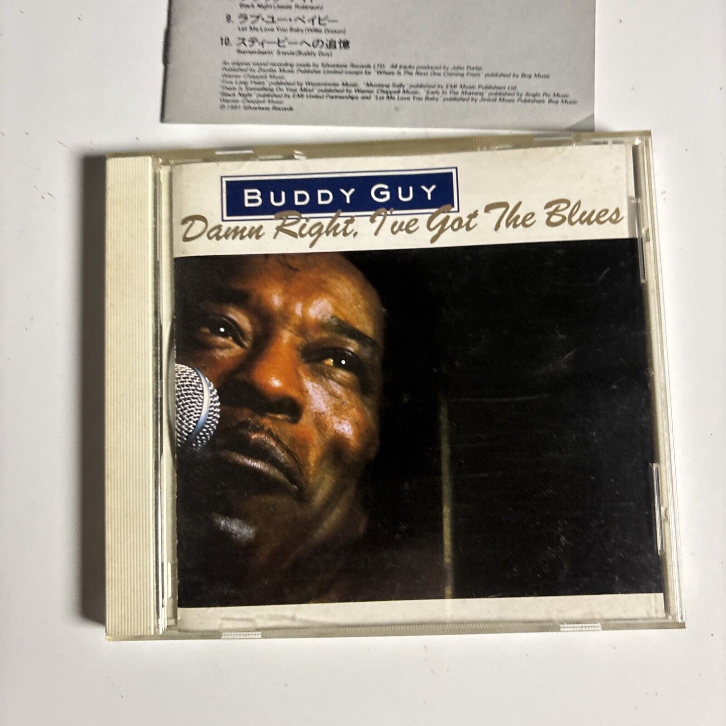 Buddy Guy – Damn Right, I've Got The Blues (CD, 1991) alcb-231 Japan