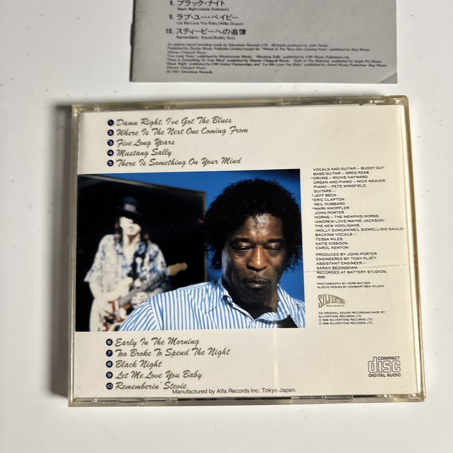 Buddy Guy – Damn Right, I've Got The Blues (CD, 1991) alcb-231 Japan