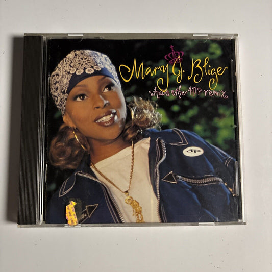 Mary J. Blige – What's The 411? Remix (CD, 1993) UPTD-10942
