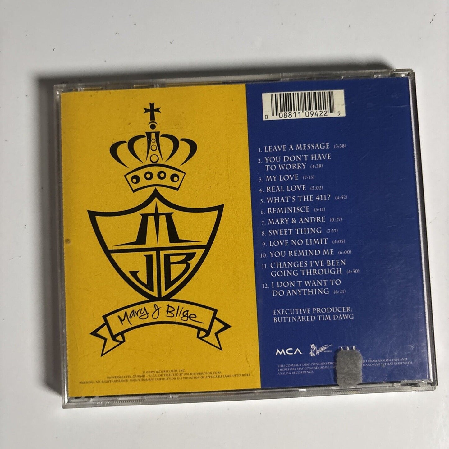 Mary J. Blige – What's The 411? Remix (CD, 1993) UPTD-10942