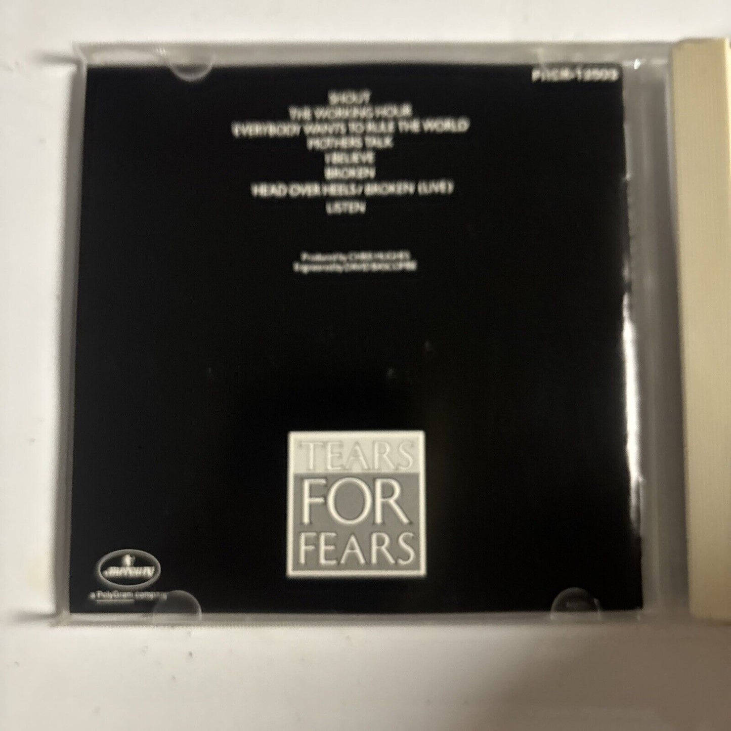 Tears For Fears – Songs From The Big Chair (CD, 1997) phcr-12503 Japan