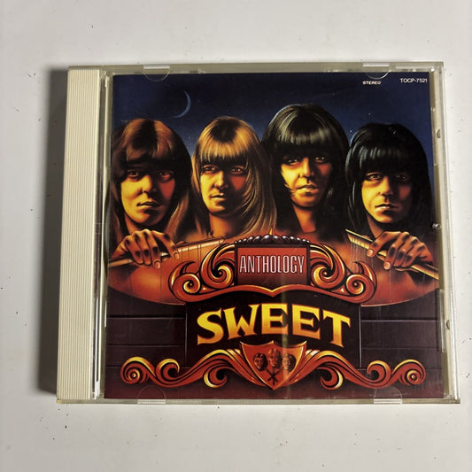 The Sweet – Anthology (CD, 1992) tocp-7521 Japan