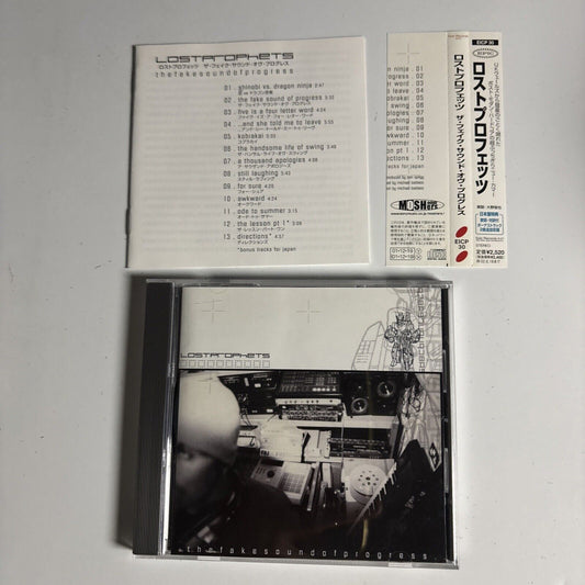 Lostprophets – The Fake Sound Of Progress (CD, 2001) eicp-30 obi Japan Bonus