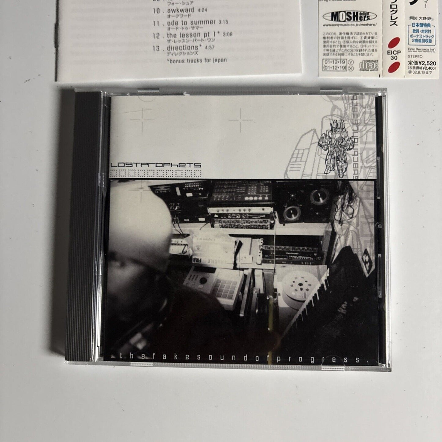 Lostprophets – The Fake Sound Of Progress (CD, 2001) eicp-30 obi Japan Bonus