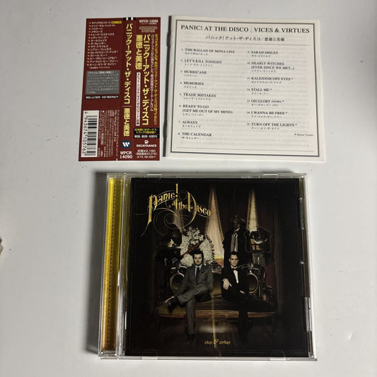 Panic! At The Disco – Vices & Virtues (CD 2011) wpcr-14090 obi Japan Bonus Track