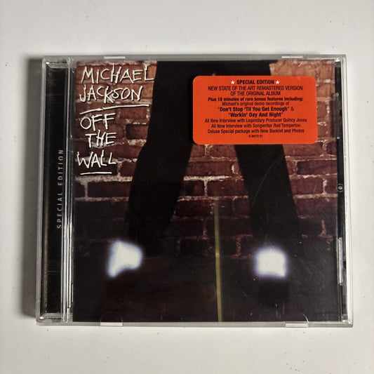 Michael Jackson – Off The Wall - Special Edition (CD, 2001) EK 66070
