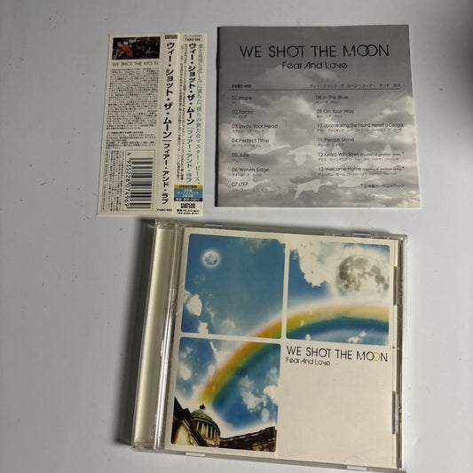 We Shot The Moon – Fear And Love (CD, 2007) fabc-060 Japan obi