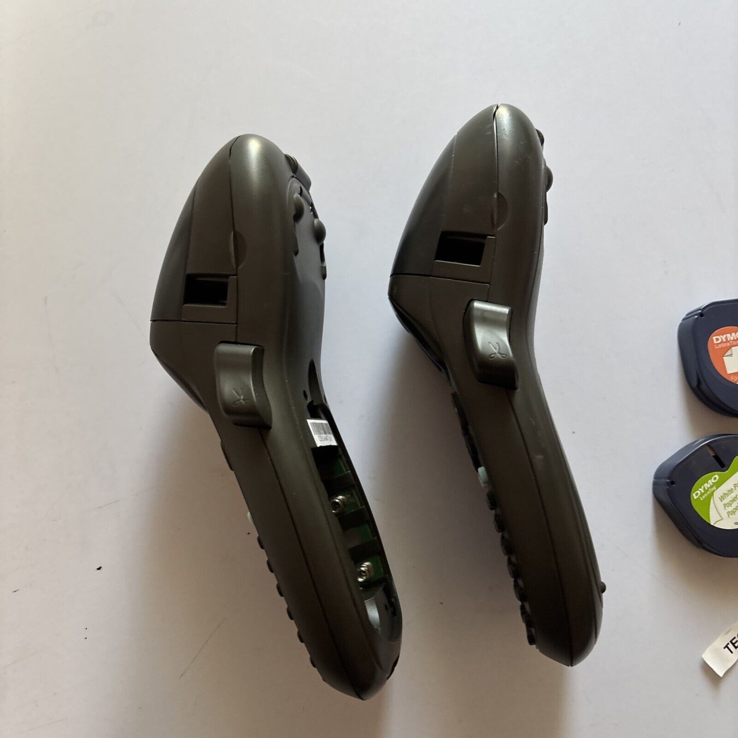 2x Dymo Letratag Label Printer LT-100H *One Is Missing Battery Lid*