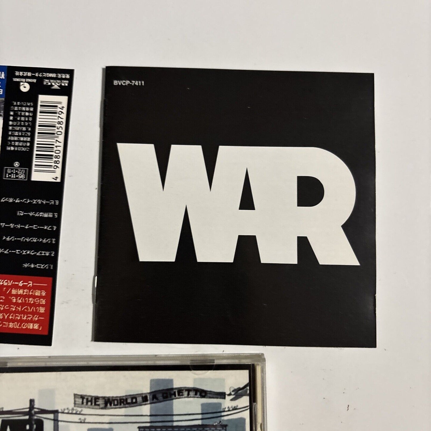 War – The World Is A Ghetto (CD, 1995) bvcp-7411  Japan obi