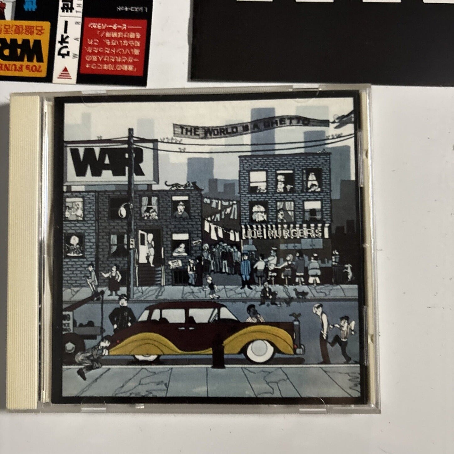 War – The World Is A Ghetto (CD, 1995) bvcp-7411  Japan obi