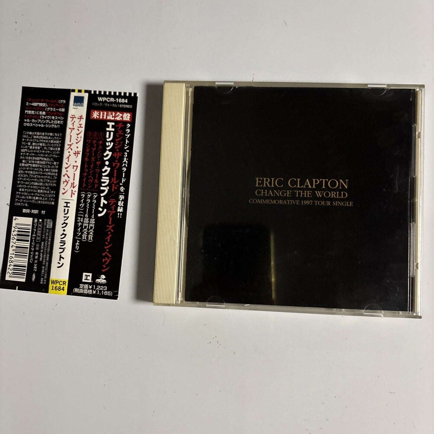 Eric Clapton – Change The World (CD, 1997) wpcr-1684 Japan obi