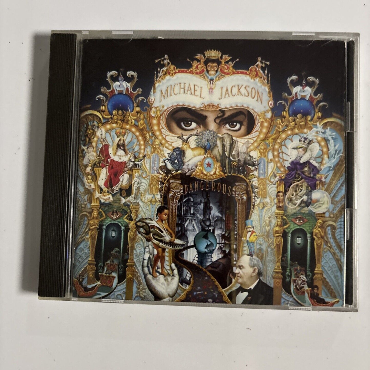 Michael Jackson – Dangerous (CD, 1991) esca-5500  Japan