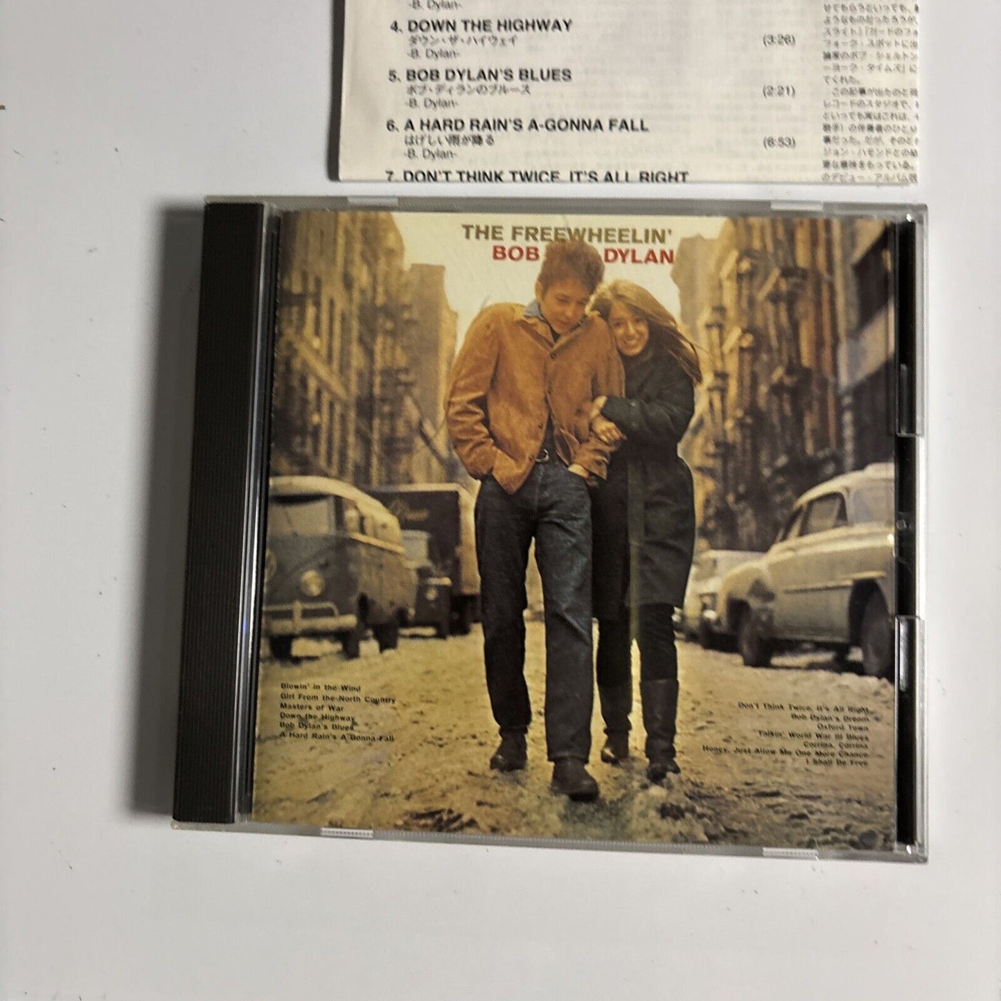 Bob Dylan - The Freewheelin' Bob Dylan (CD, 1997) srcs-9240 Japan